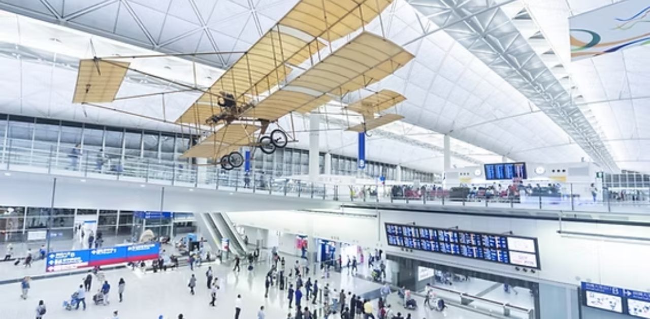 EgyptAir HKG Terminal
