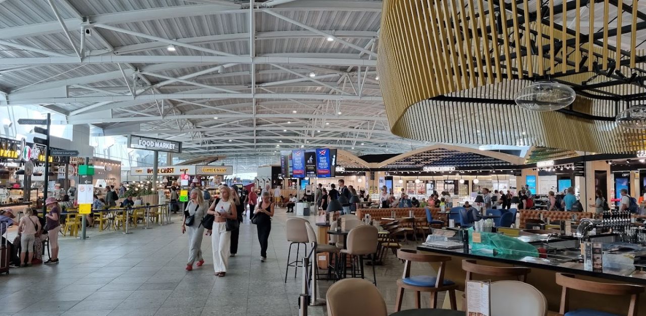 Lufthansa Airlines LCA Terminal
